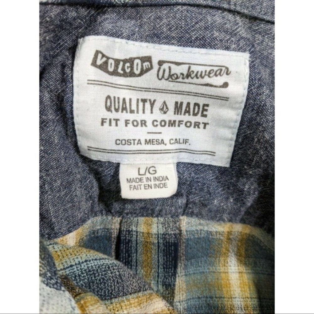 Volcom Long Sleeve Flannel Style - image 5